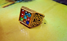 Haunted Ring Positive Power Diamond Genie Djinn 7701 Spell ALL SUCCESS MAGIC picture