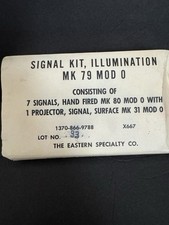 1967 MK 79 Mod 0 Illumination Signal Kit Vietnam Era MRE Survival Ration picture