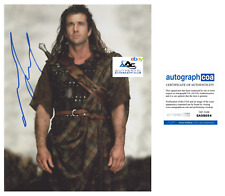 MEL GIBSON AUTOGRAPH SIGNED 11x14 PHOTO BRAVEHEART ACOA picture