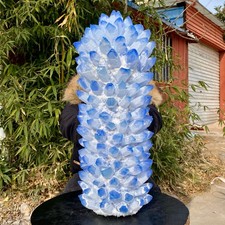 40LB New find blue Phantom Quartz Crystal Cluster mineral samples picture