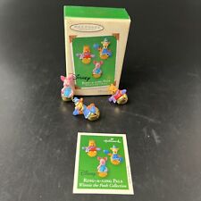 Hallmark 2003 Winnie The Pooh Ring-A-Ling Pals Miniature Bell Keepsake Ornaments picture