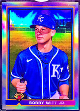 BOBBY WITT JR. - REFRACTOR ROOKIE - 2021 Topps Bowman RC Chrome #BW - ROYALS picture