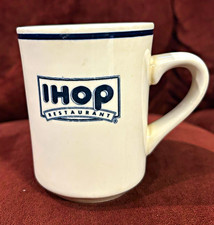 Vintage IHOP 1980/90’s Restaurant Coffee Mug Delco Ceramic Diner Ware Cup Rare picture