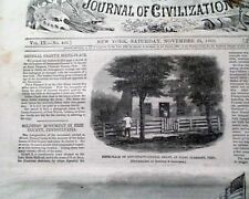 BROOKLYN ATLANTICS Baseball 1st Champions Team Prints Henry Wirz 1865 Newspaper  picture