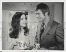 1972 Press Photo Anjanette Comer and Chad Everett star in 