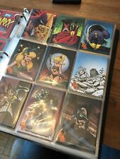 The Maxx 1993 Topps Trading Cards Complete Set of 90 Cards + 5 Etched Foil picture