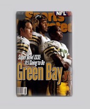 Green Bay Packers Brett Favre Super Bowl Sports Illustrated 1996  2