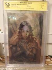 Niobe She Is Life #1 Foil Variant Ltd. 100 Copies CBCS 9.6 2x Signed By Darrell picture