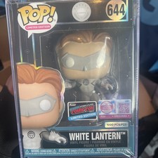 Funko Pop DC White Lantern NYCC CON STICKER 2026 Exclusive LE 1000 picture