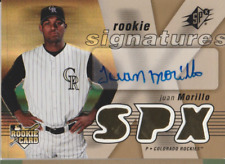 Juan Morillo 2007 UD SPx Rookie Signatures RC autograph auto card 141 picture
