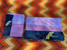 Vintage Fieldcrest double/full sheet & Two Standard pillowcases  New OS picture