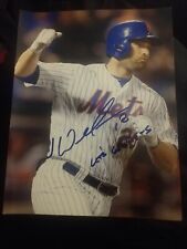 NEIL WALKER SIGNED 8X10 PHOTO NEW YORK METS YANKEES PIRATES W/COA+PROOF RARE WOW picture