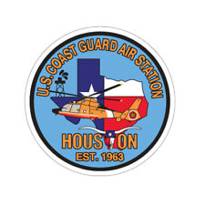 USCG Air Station Houston 2 (U.S. Coast Guard) STICKER Vinyl Die-Cut Decal picture