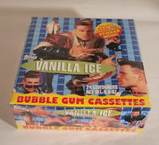 Vintage 1990's Topps Vanilla Ice Bubble Gum Cassette Master Case of 24 Cassettes picture