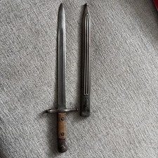 Italian M1891 Carcano Bayonet WW2 Pre War Original with Scabbard picture