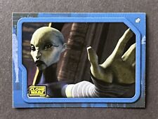 2008 Topps Star Wars Clone Wars ASAJJ VENTRESS USES THE FORCE #51 Sticker picture