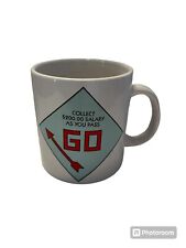 Wine Things Unlimited MONOPOLY Collect $200 As You Pass Go 16 oz Coffee Mug Cup picture
