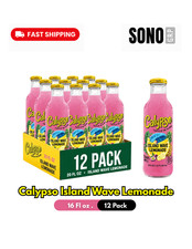 Calypso Island Wave Lemonade 16 Fl Oz, 12 Pack Glass Bottles picture