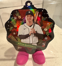 Topps 2026 Holiday Mega Baseball Die-Cut Ornament Card Kevin McGonigle RC picture
