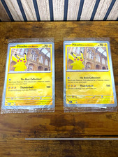 Pokemon Pikachu At The Museum Jumbo Promo Card SEALED NEW London NHM Exclusive picture