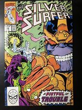 Silver Surfer #44 Thanos Infinity Gauntlet 1st Print NM Marvel Comics picture