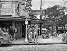  1940 STARKE, FLORIDA Street Scene  Photo  (233-H) picture