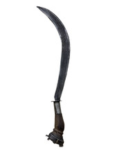18C Antique Original South Curve Indian Kattti Dagger Period Collectible picture