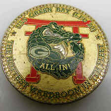 USS GREEN BAY LPD 20 HOTTEST WARDROOM IN 7TH FLEET CHALLENGE COIN picture