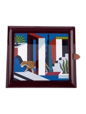 Atrium Jaguar Dans Un Jardin Mexicain Tray Hermes picture