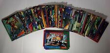 Assorted Fleer and SkyBox Marvel and DC Trading Cards from '93-'94 (Lot of 230) picture