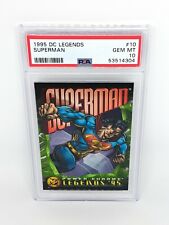 1995 Skybox DC Legends #10 Superman PSA 10 picture