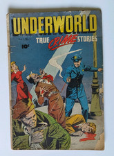Underworld True Crime Stories Vol. 1, No. 1, D.S. Publishing in March 1948 picture