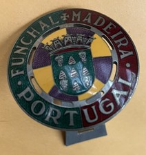 Badge souvenir auto car Portugal Madeira Funchal Portuguese picture
