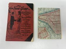 1896 New York City Brooklyn Bronx Queens Tourist Street Guide & Vistor Map picture