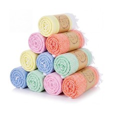 HunnmingRe 10 Pack Oversized Turkish Beach Towels Bulk 70