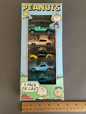 VTG RACING CHAMPIONS PEANUTS 1:64 SCALE 5 PACK DIECAST CARS SNOOPY CHARLIE BROWN picture
