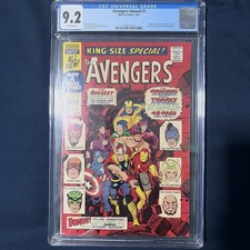 Avengers Annual #1 Marvel Comics CGC 9.2 1967 picture