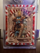 2026 Topps Mint Marvel Cable #38 Red Foil 1/5 Alpha SSP Bronze Tier picture