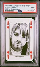 1992 NME Leader of the Pack Kurt Cobain Ace of Diamonds PSA 9 Rookie RC Nirvana picture