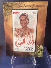 DANIELLE COLBY 2019 Allen & Ginter Mini RED INK AUTO 4/10 *AMERICAN PICKERS* SSP picture
