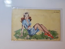 Vintage Meet The Misses Miss Behave Postcard Vintage Unposted 26339 5.5X3.5