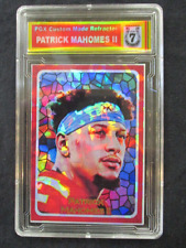 2022 PATRICK MAHOMES II Cracked Ice Stained Glass Refractor NFL Chiefs picture
