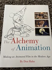Don Hahn *SIGNED* Alchemy of Animation Book - Disney Legend - Beauty & the Beast picture