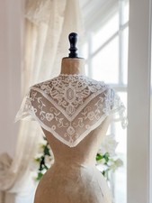 Antique Princess Lace Collar Collectible Heirloom Lace picture