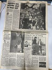 Mobile Press Register Partial Newspaper,Sports Section, from Feb 6, 1981 picture