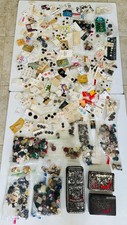 15+ lbs Button Lot Vintage Mixed Wood Pearl Bakelite Celluloid Metal New & Used picture