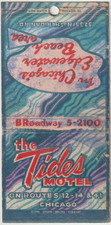 The Tides Motel CHICAGO, ILLINOIS Bobtail Matchbook Cover picture