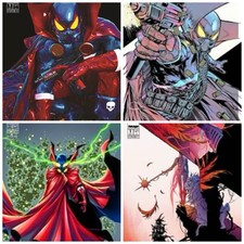 SPAWN 77 #1 - (4 BOOK BUNDLE) (A-D) TODD McFARLANE & MARK SPEARS MINISERIES picture
