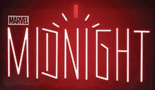 MIDNIGHT LED LOGO SIGN ONLY - PRESALE 10/7/2026 MARVEL COMICS picture