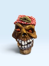 Vintage 1991 Don Post Pirate Skull Mask Halloween Horror Malaysia Rare picture